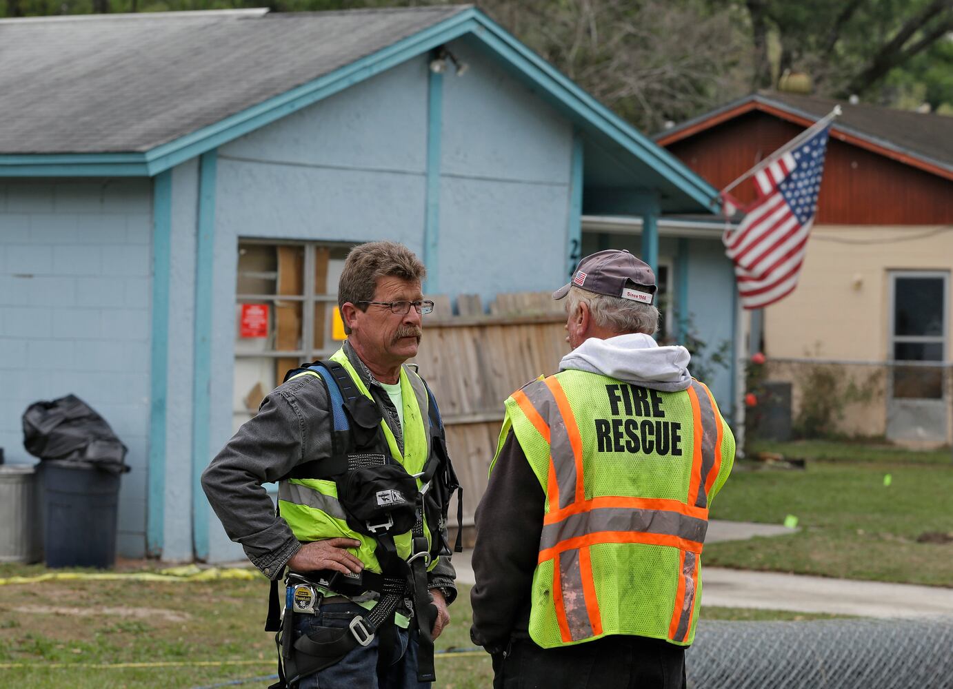A Florida man was missing and feared dead after a sinkhole opened up under his home.