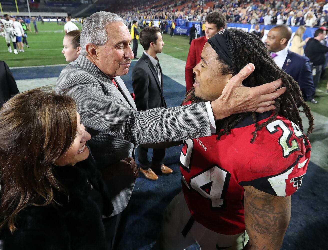 Photos: Falcons beat the Rams, advance in NFL playoffs