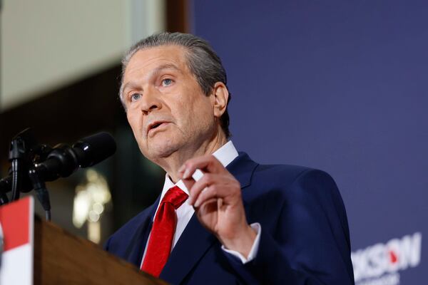 Health care business owner Rick Jackson is a Republican candidate for governor. (Miguel Martinez/AJC)