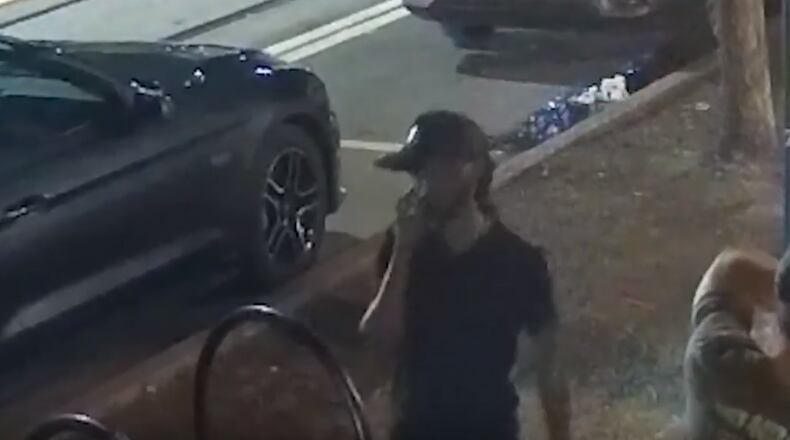 Police identified this man as a murder suspect.