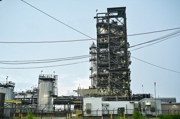 International Paper's mill in Savannah, Georgia has employed generations of many local families.  (Sarah Peacock for the AJC)