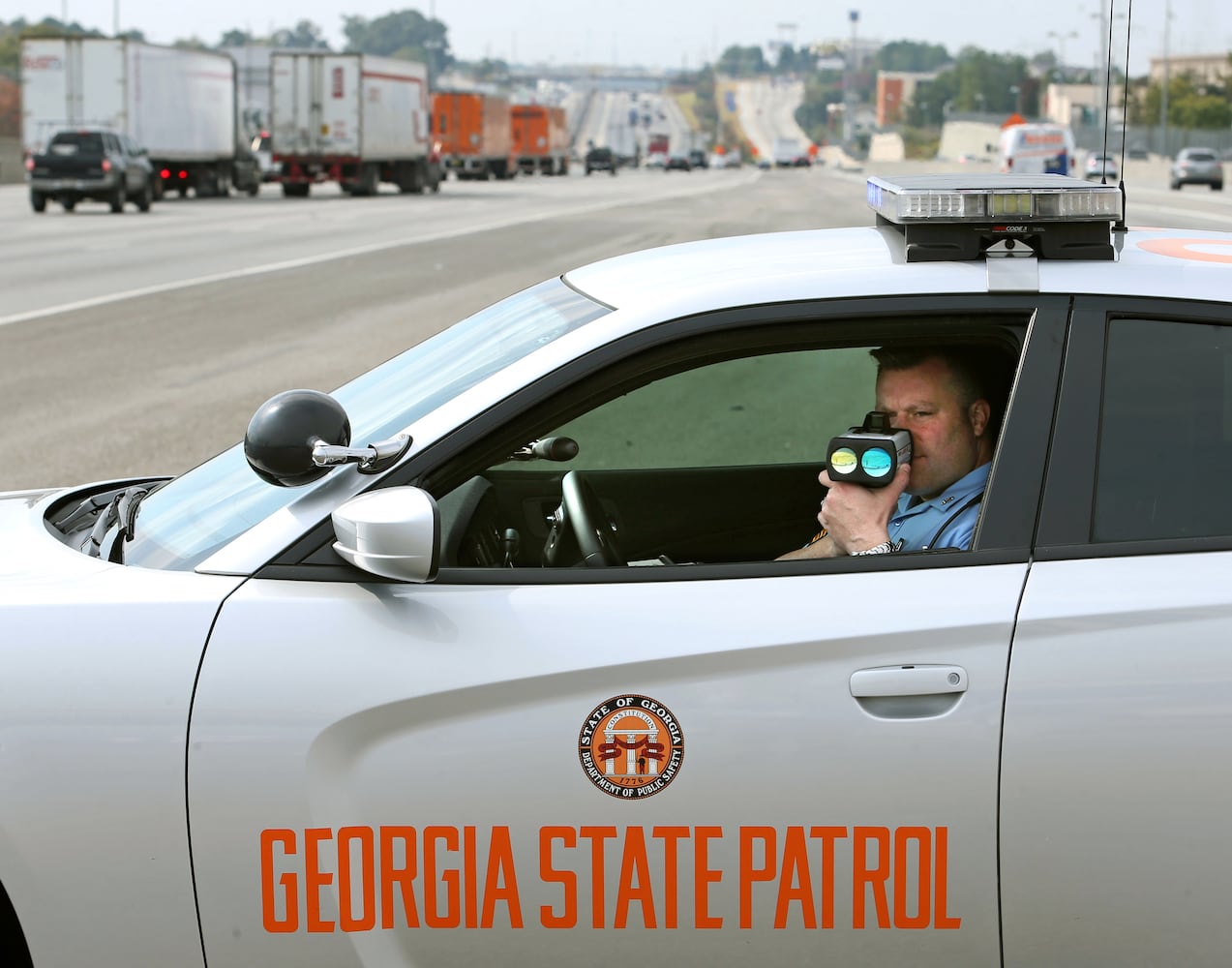 There's a trooper watching 'every mile or two'