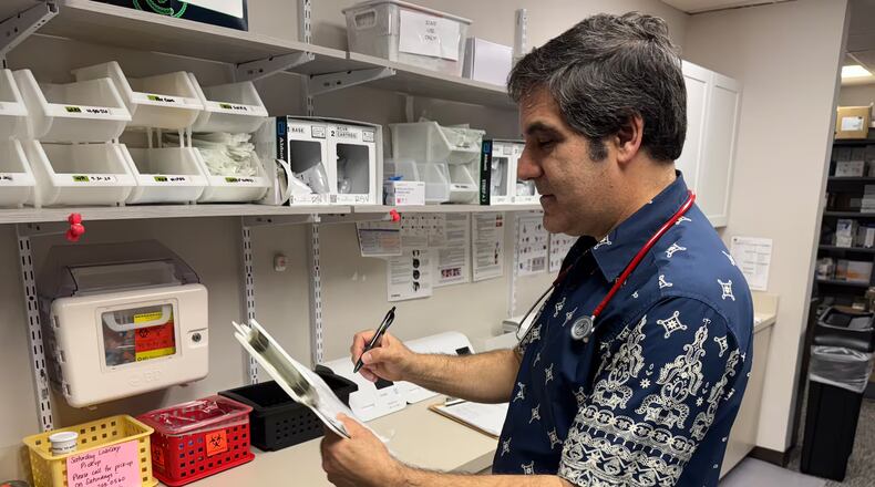 Dr. Roy Benaroch, a Roswell pediatrician, said communities where vaccine rates have fallen are more vulnerable to measles. (Courtesy of Dr. Roy Benaroch)