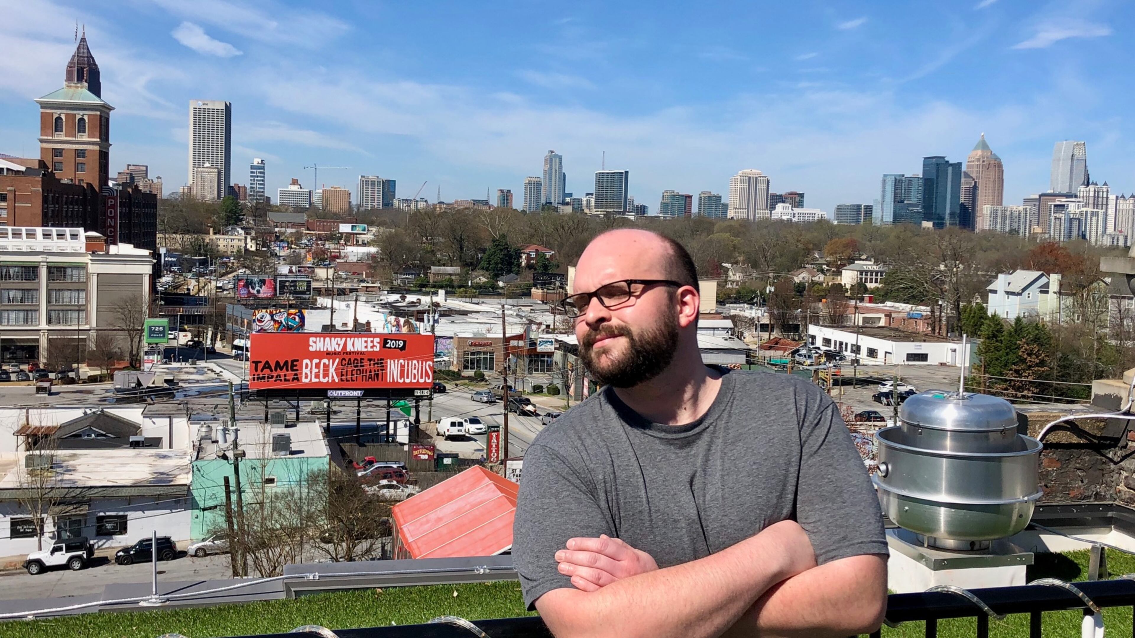 Former AJC reporter Joshua Sharpe has expanded his newspaper article about a man's wrongful conviction into a book, “The Man No One Believed: The Untold Story of the Georgia Church Murders.” (Courtesy of Shannon Byrne)