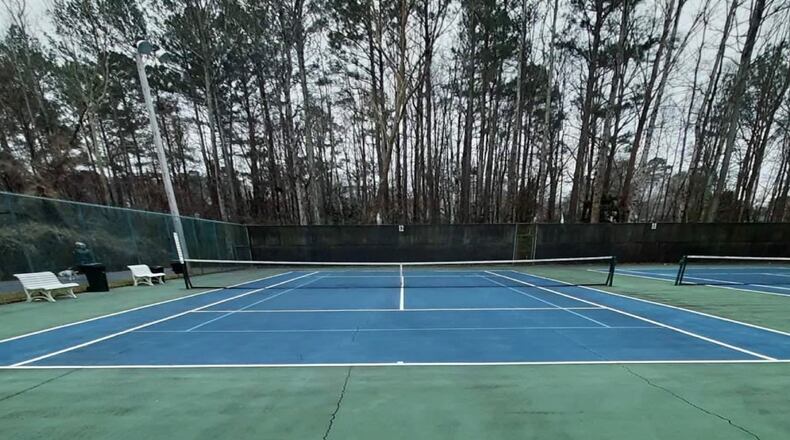 Roswell recently approved a contract with Signature Tennis Courts to renovate Tennis Courts 11 and 12 at the Roswell Area Park. (Courtesy City of Roswell)