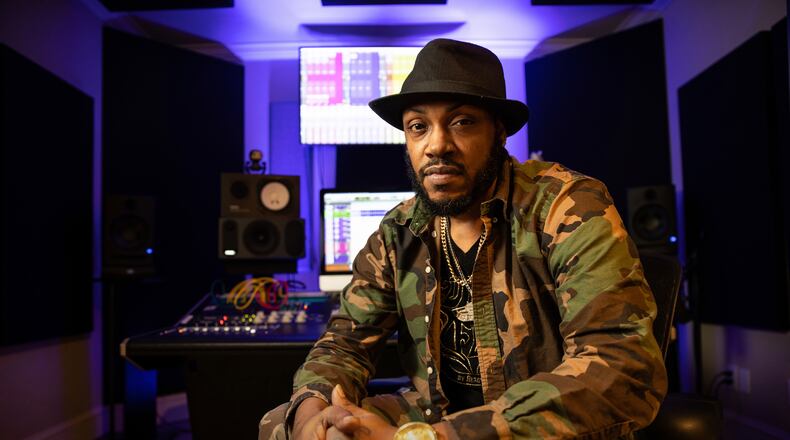 FILE - Rapper Mystikal poses for a portrait in Baton Rouge, La., Jan. 22, 2021. (AP Photo/Rusty Costanza, File)
