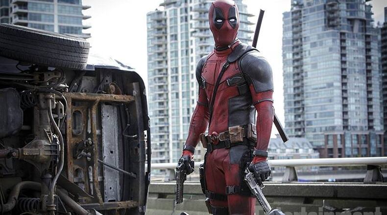 Ryan Reynolds plays a snarky “hero” in “Deadpool.”