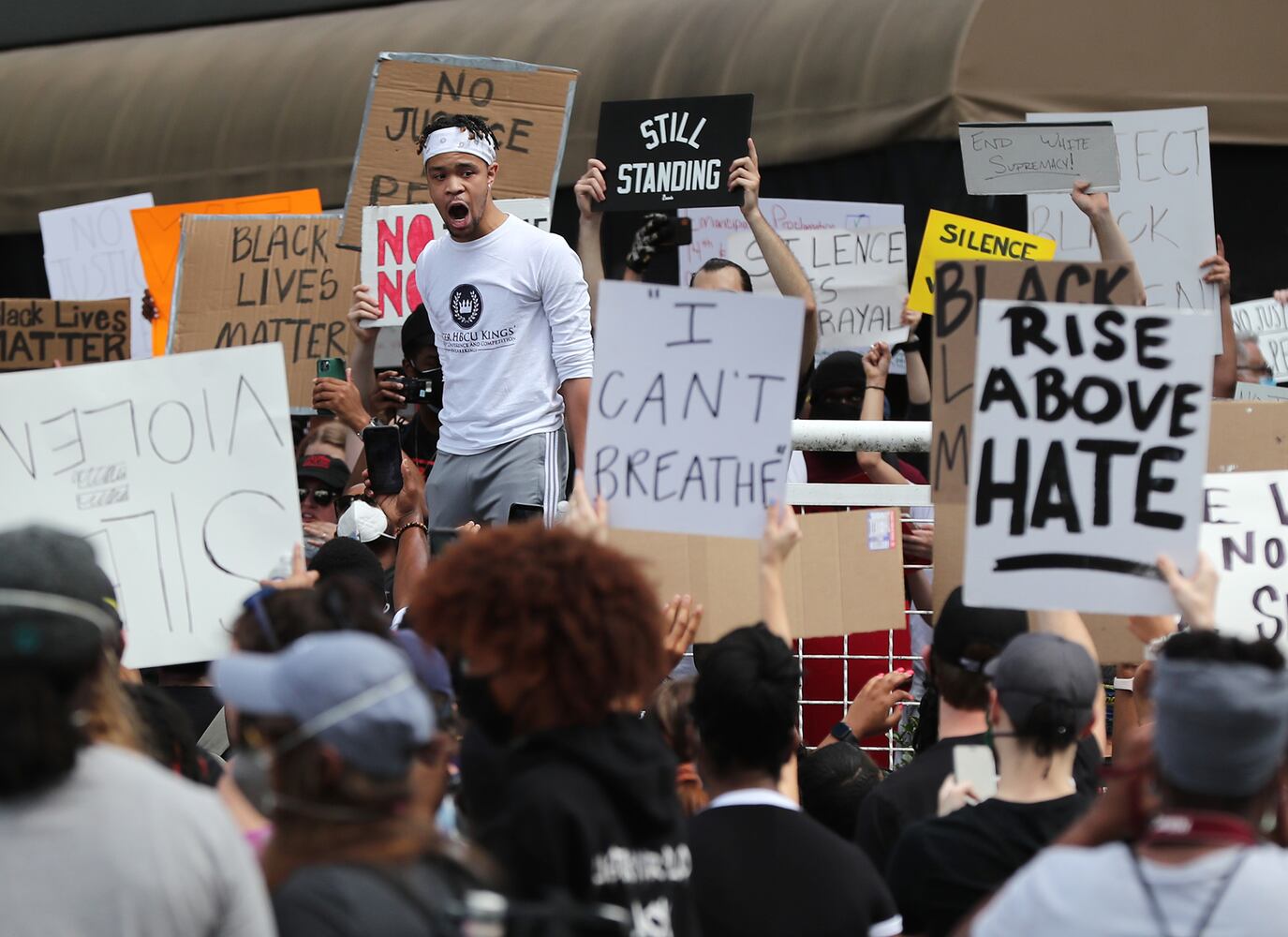 Behind the lens - Protests: Curtis Compton