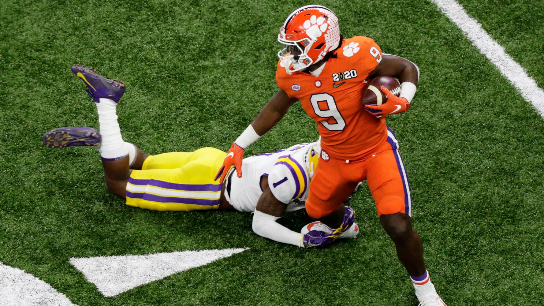 Photos: Clemson, LSU meet in national championship game