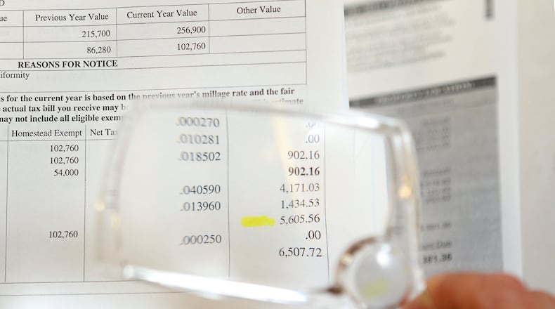 Property values continue to rise across metro Atlanta, but homeowners can fight back if the government’s assessment is too high. They can appeal and potentially save hundreds of dollars on their property taxes. JASON GETZ / AJC