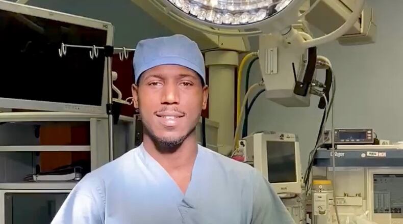 Michael Hall played on Georgia State’s first football team in 2010.