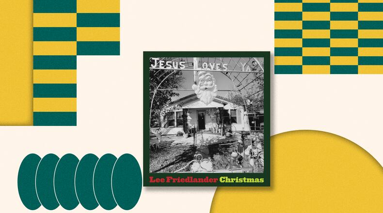 "Lee Friedlander Christmas" documents the holiday season across America, particularly the scenes found on semi-derelict stretches of landscape.
(Courtesy of Eakins Press Foundation)