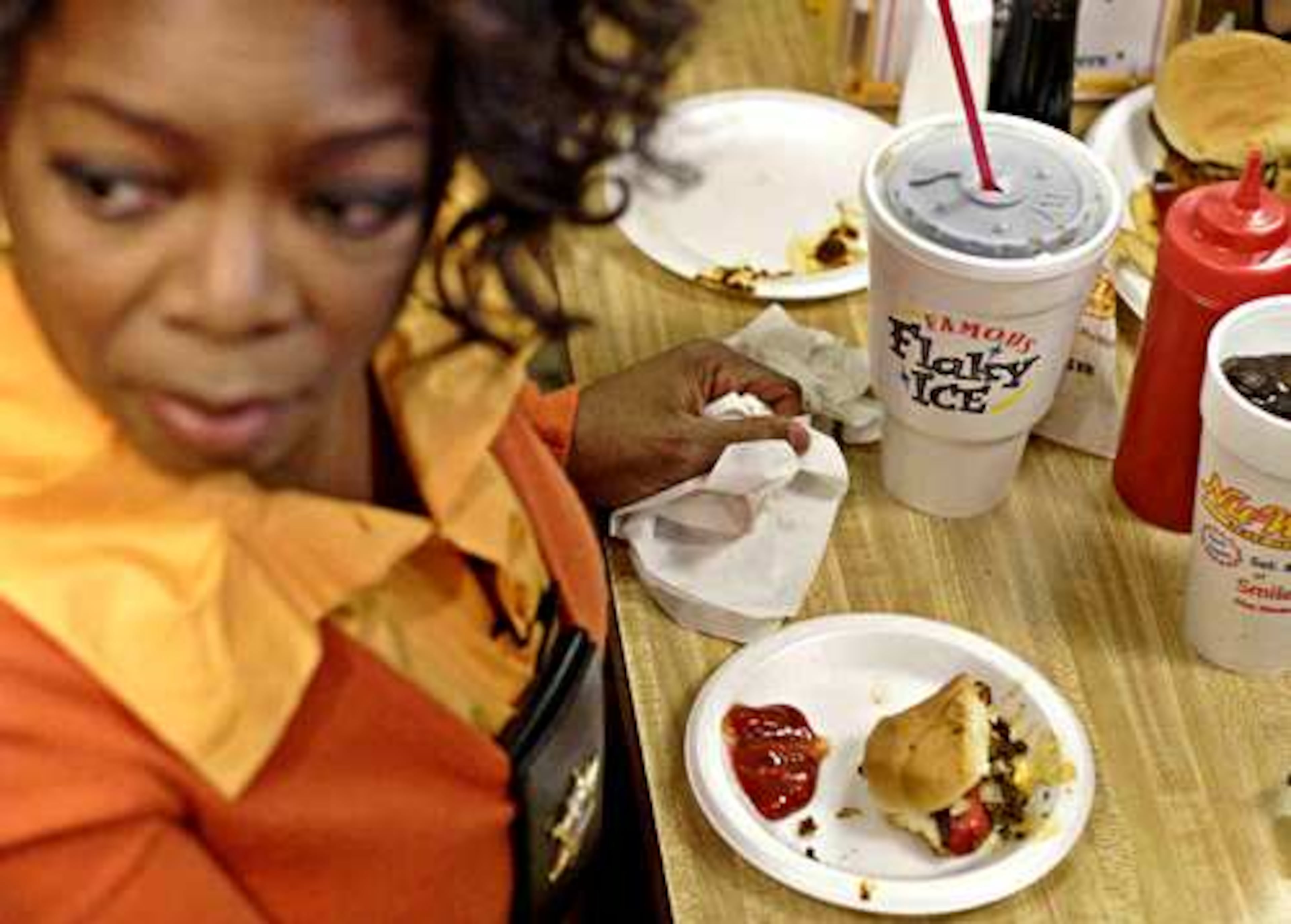 When Oprah Winfrey visited Macon in 2007, she dropped by Nu-Way's original hot dog stand on Cotton Avenue. (Georgeanna Walden for the AJC)