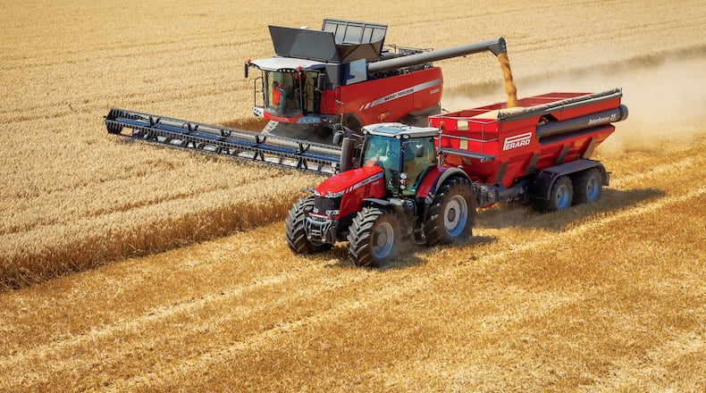 An Indian company has filed warning to AGCO that it may seek approval of other shareholders to make changes at the Duluth-based manufacturer of agricultural machinery.