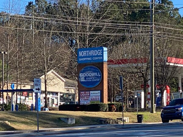 Northridge Shopping Center is one of four strip malls that Sandy Springs wants developers to remodel into mixed-use developments, The others are North Springs Shopping Center, North River Shopping Center and River Springs Shopping Center