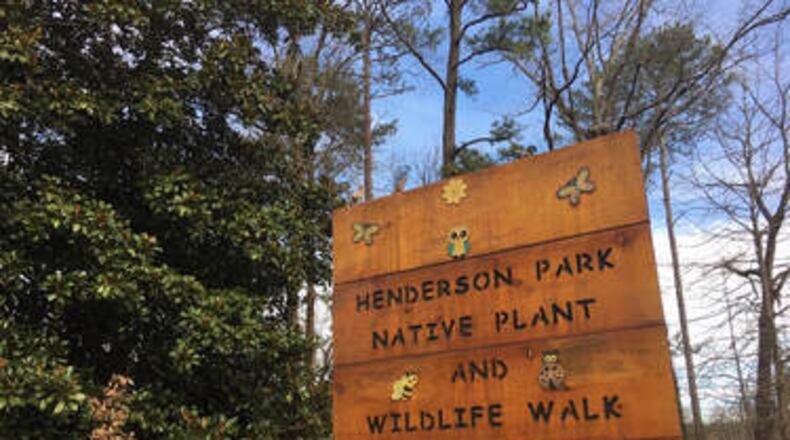 Henderson Park in Tucker is one to two project sites that had been chosen for the 2019 Atlanta Audubon Habitat Restoration Fund. CONTRIBUTED