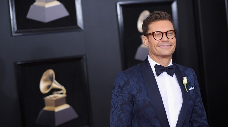 NEW YORK, NY - JANUARY 28: Ryan Seacrest attends the 60th Annual GRAMMY Awards at Madison Square Garden on January 28, 2018 in New York City. (Photo by Dimitrios Kambouris/Getty Images for NARAS)