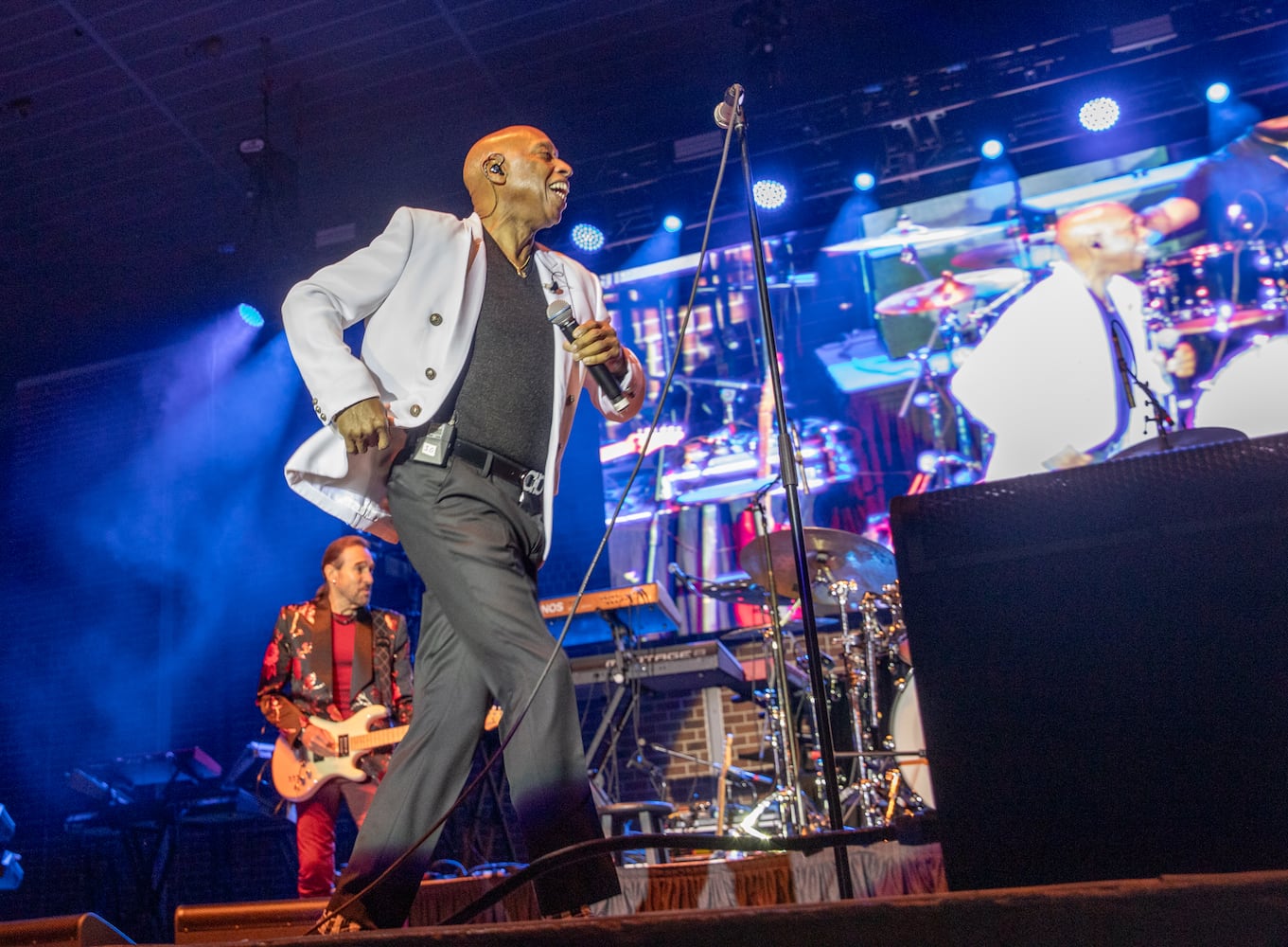 Stephanie Mills, Jeffrey Osborne and comedian Michael Colyar perform at Stockbridge Amphitheater