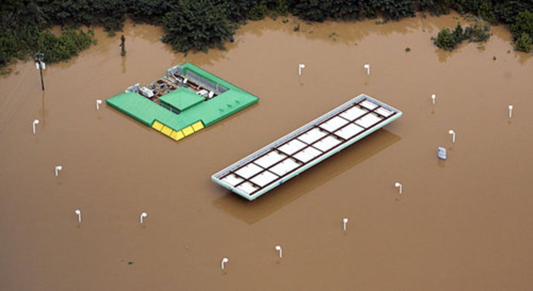 Atlanta flooding: Aerial photos