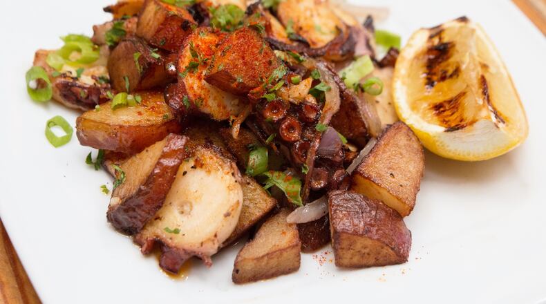 Octopus is one of the choices on the menu at Eclipse de Luna for Buckhead Restaurant Week. / Photo courtesy of Eclipse de Luna