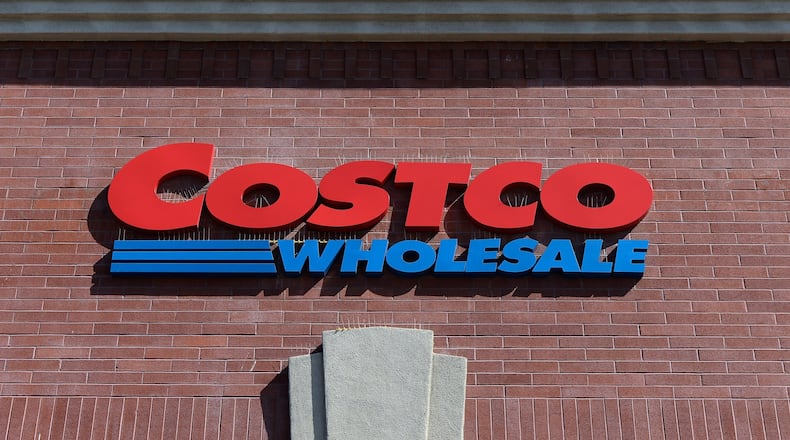 LOS ANGELES, CA - MARCH 12:  A Costco sign is displayed on March 12, 2013 in Los Angeles, California.