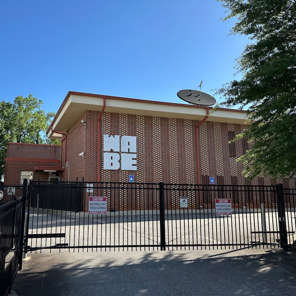 WABE has cut staff and programming to accommodate the loss of $1.9 million in annual funding from the Corporation of Public Broadcasting, which Congress defunded this month. (Rodney Ho/AJC 2025)