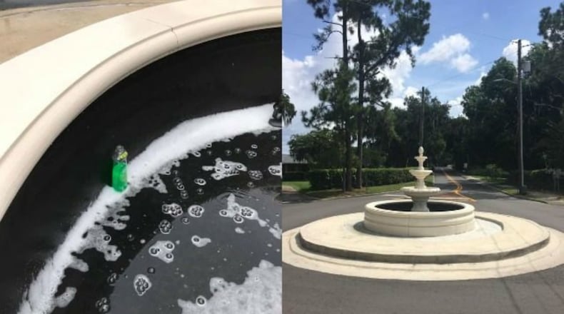 The Belle Isle Police Department took to Facebook on Friday morning to give the public a stern talking to about the dire consequences of what vandals might consider a prank. (Photo: Belle Isle Police Department)