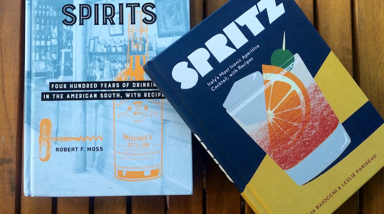 "Southern Spirits" and "Spritz" are two new books that make for entertaining reading for cocktailians. Photo credit: Beth McKibben