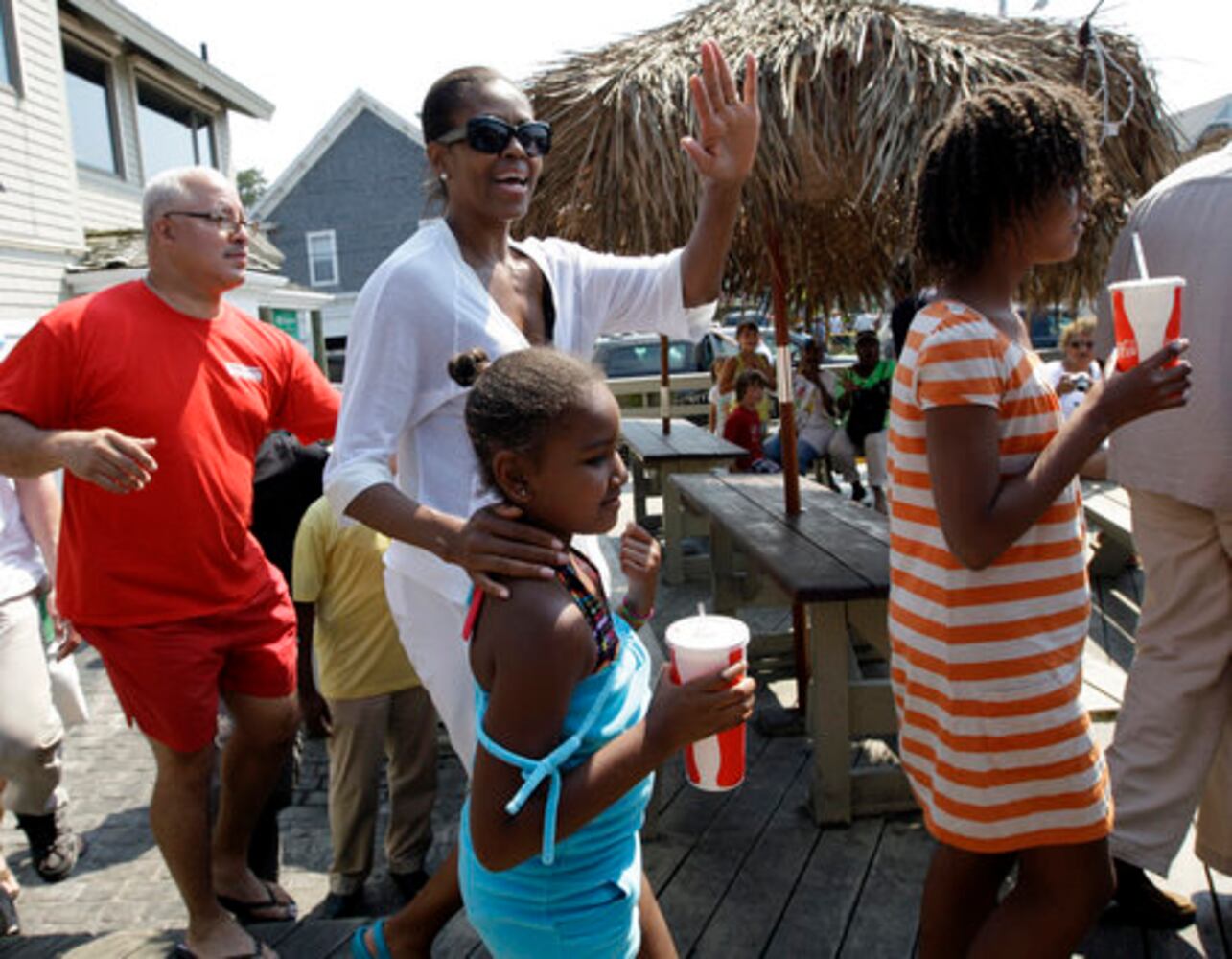 First Family vacations at Martha's Vineyard