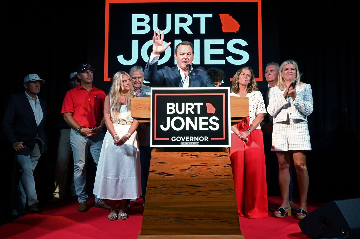 Governor runoff - Burt Jones