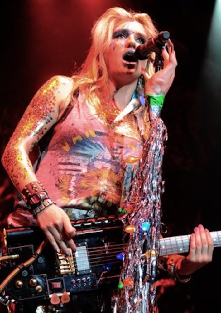 Ke$ha rocks at Casio 'Shock the World' event