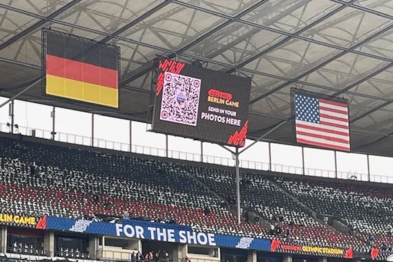 Olympic Stadium in Berlin will host the fifth NFL game in Germany, as the Falcons take on the Indianapolis Colts on Nov. 9, 2025.