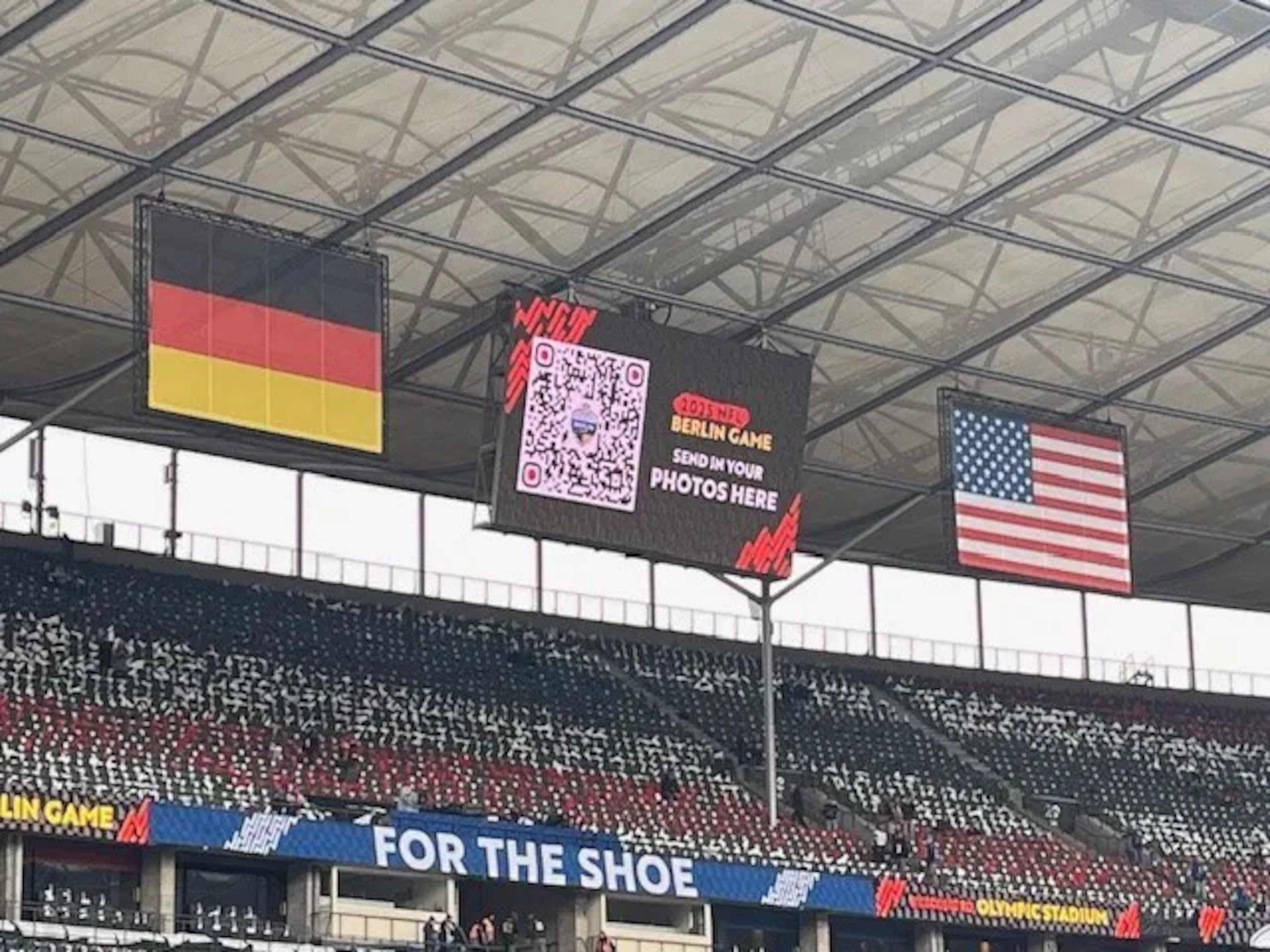 Olympic Stadium in Berlin will host the fifth NFL game in Germany, as the Falcons take on the Indianapolis Colts on Nov. 9, 2025.