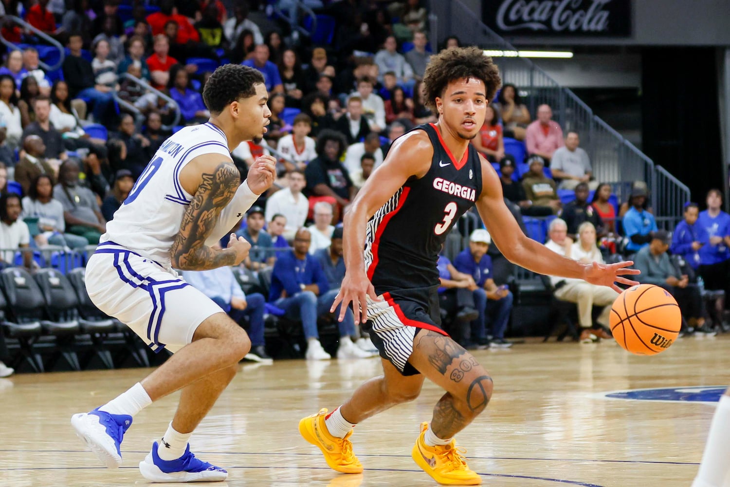 UGA vs GSU basketball 