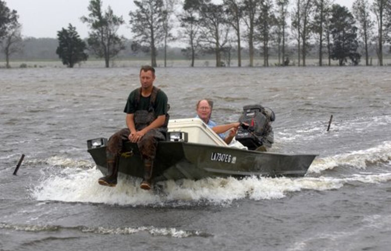 Hurricane Ike comes ashore