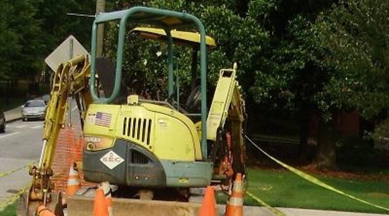 One-mile stretch of Peachtree Corners Circle will have lane closures to upgrade gas pipes. Courtesy City of Peachtree Corners