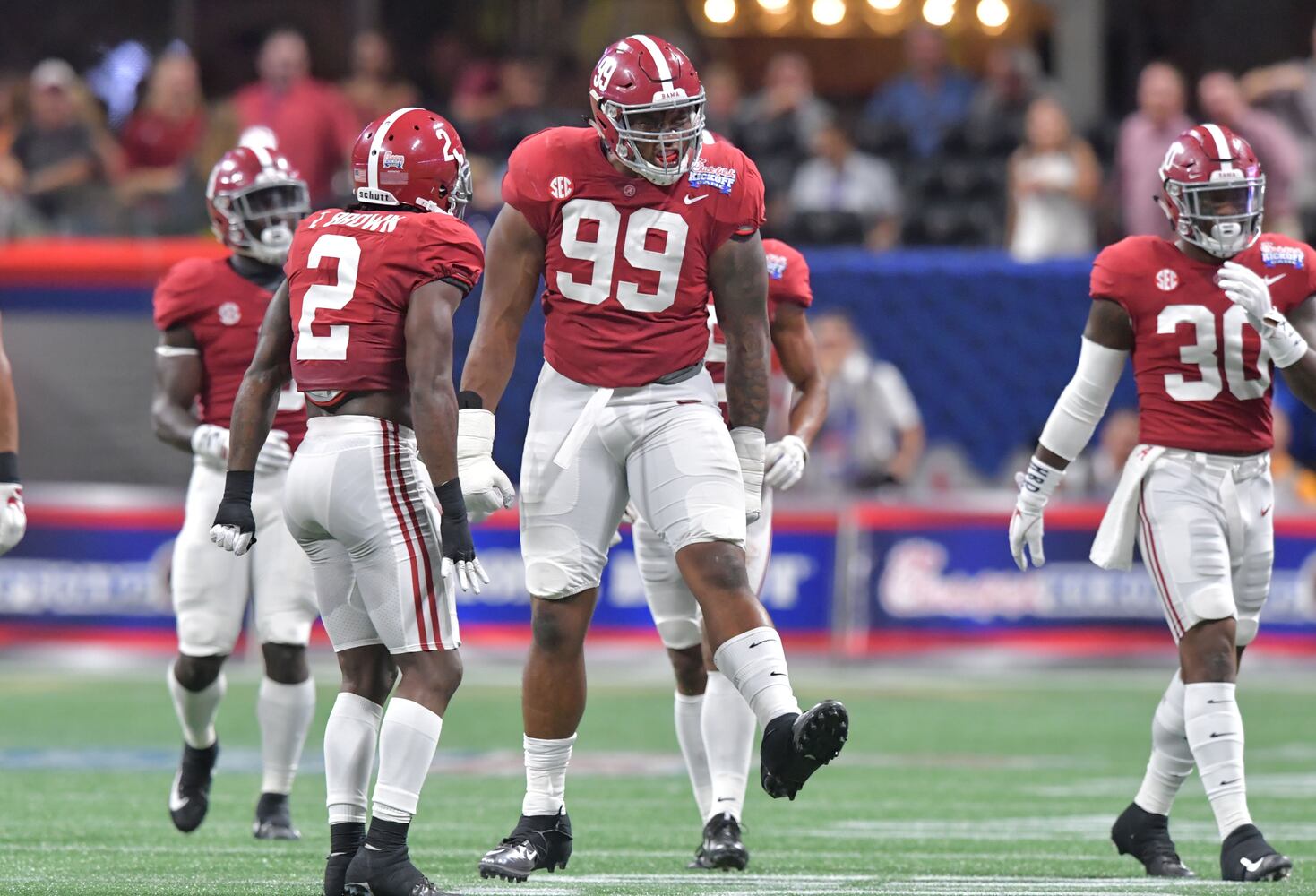 Photos: Alabama beats FSU at Atlanta’s Mercedes-Benz Stadium