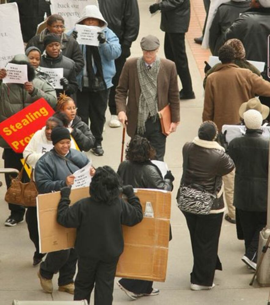 Foreclosure auction