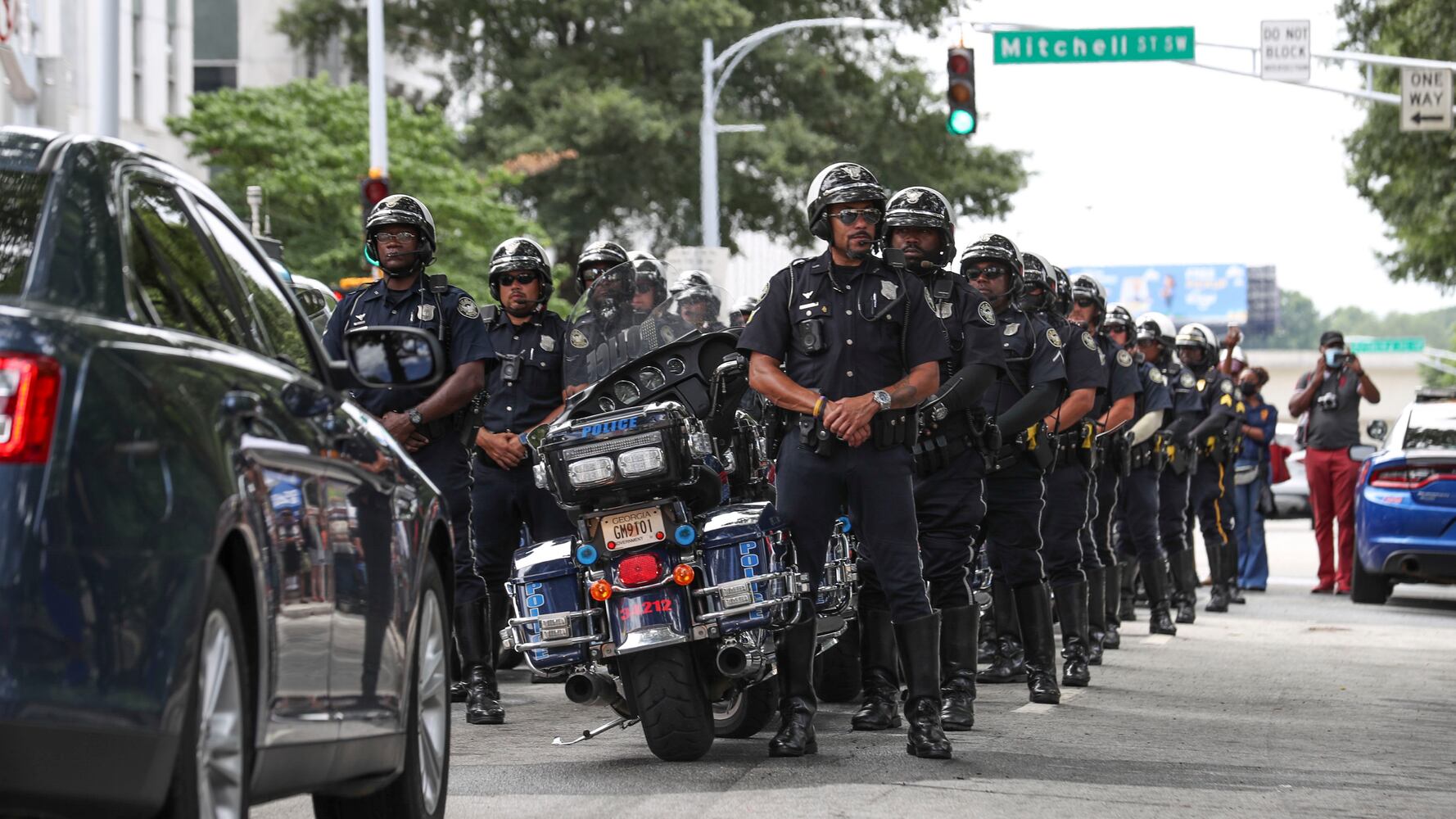 John Lewis Motorcade