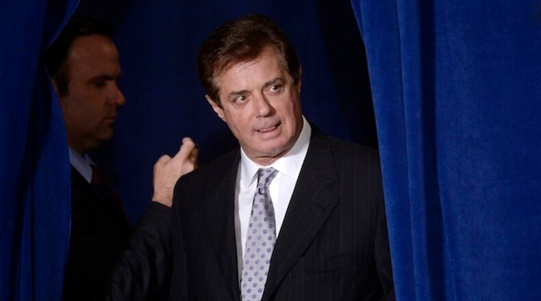 Paul Manafort, senior aid to Republican Presidential candidate Donald Trump, attends an event on foreign policy in Washington on Wednesday April 27, 2016 in Washington, D.C. (Olivier Douliery/Abaca Press/TNS)