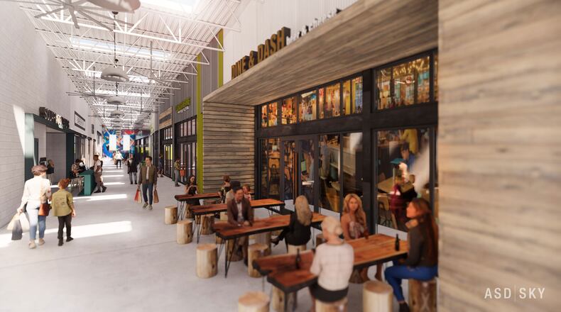 A rendering of Midtown Promenade. / Courtesy of ASD | SKY