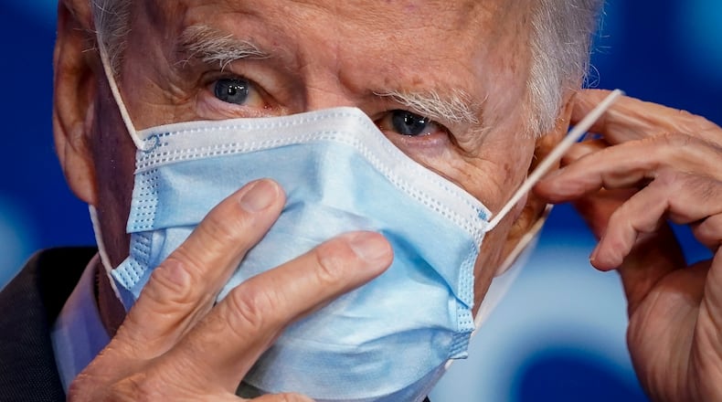 President-elect Joe Biden is providing a coronavirus update Monday. (Drew Angerer/TNS)