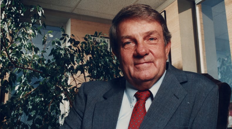 R. Charles Loudermilk, founded Aaron Rents which he grew into a juggernaut business in Atlanta. He was a also a key philanthropist in Georgia. Loudermilk died this week. Photo by Rich Mahan.