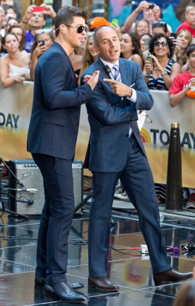 Robin Thicke on TODAY