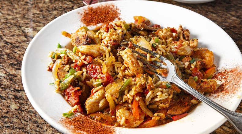 Sometimes, a warm bowl of Cajun jambalaya is all you need to warm your soul. (Dreamstime/TNS)