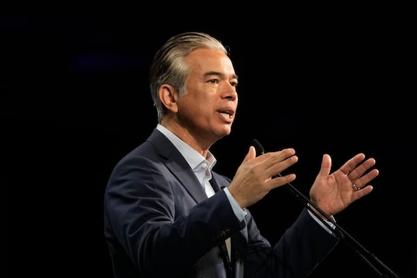 California Attorney General Rob Bonta. (Jeff Chiu/AP)