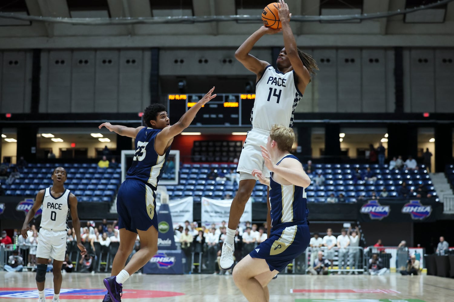 4A Boys State Championship game between St. Pius X and Pace Academy