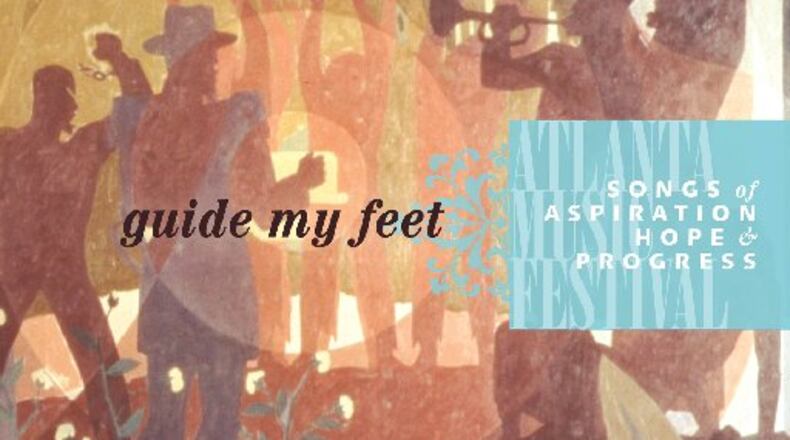 "Guide My Feet: Songs of Reconciliation, Hope, and Progress," a new CD recorded during the 2011 Atlanta Music Festival. CONTRIBUTED