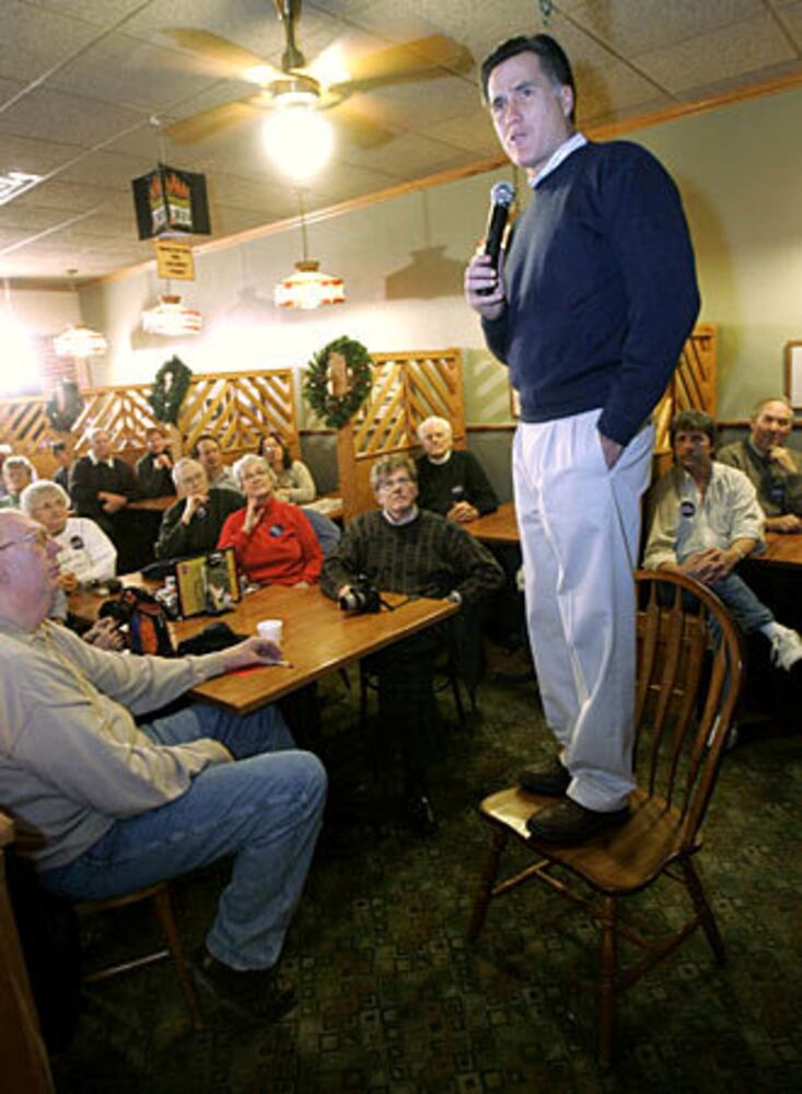 Presidential candidates hit the campaign trail on New Year's Eve