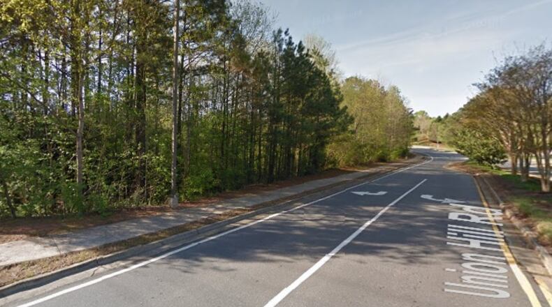 A South Forsyth road project may generate delays. Google Earth